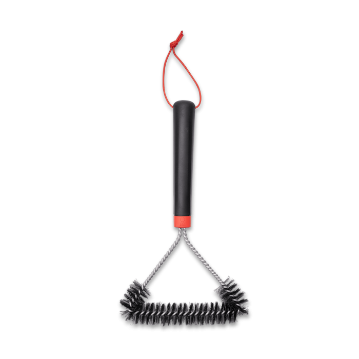Weber 30cm Three-Sided Grill Brush 6277