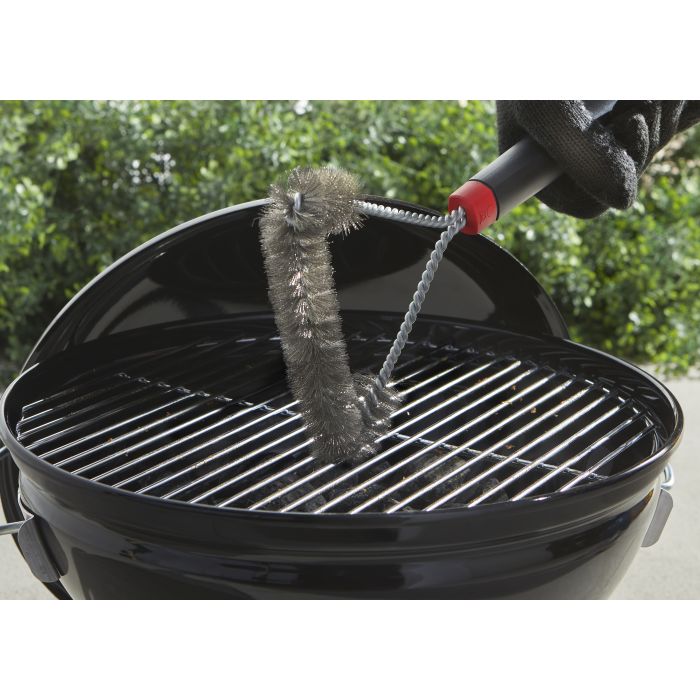 Weber 30cm Three-Sided Grill Brush 6277