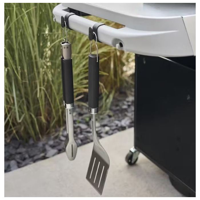 Weber Works Tool Hooks Set Snaps on to Weber Works side rails 3400519