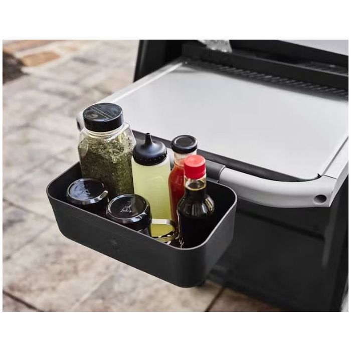 Weber Works Condiment Holder Compatible with SLATE 76 cm Premium Griddles and Expandable Stand 3400105