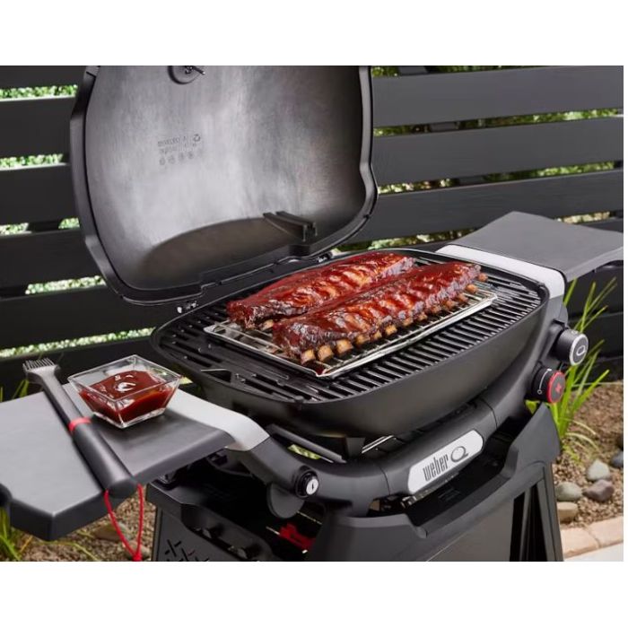 Weber Q3200N+ Gas Barbecue with Premium Cart 1501127