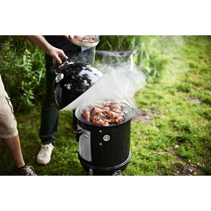 Weber Smokey Mountain 47cm BBQ Smoker with Cover 721004