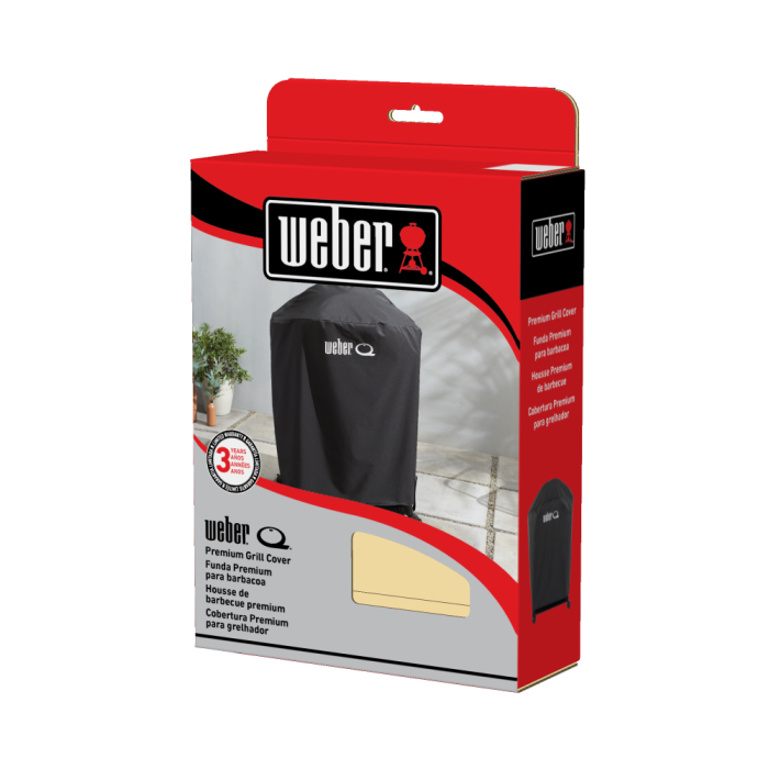 Weber Premium Grill Cover 3400853 Fits the Q1000N or Q2000N series BBQ 