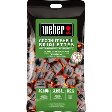 Weber Coconut Briquettes 8kg 18402