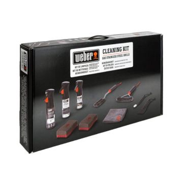 Weber Stainless Steel Gas Grill Cleaning Kit 18283