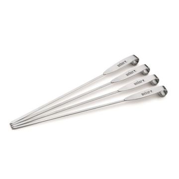 Weber Skewer Set Stainless Steel Elevations Tiered Grilling System 7618