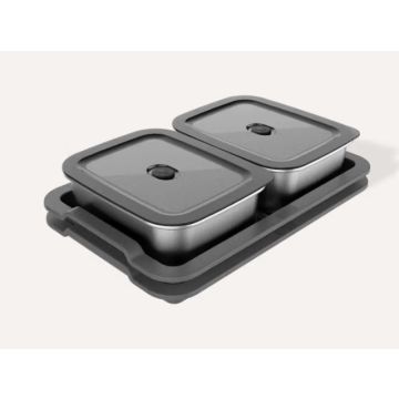 Weber Works Prep Containers Fits in Weber Works Serving Tray 3400260