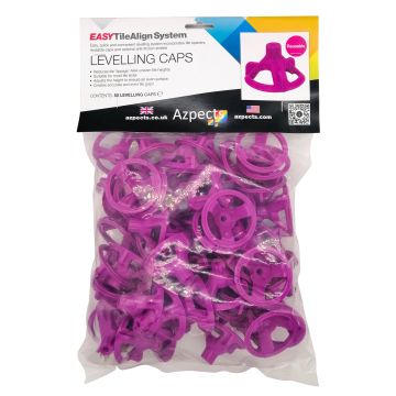 EASYTileAlign Levelling Caps (Purple) - Bag of 50