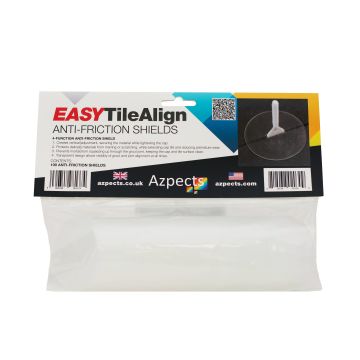 EASYTileAlign Anti-Friction Shields (Clear) - Bag of 100