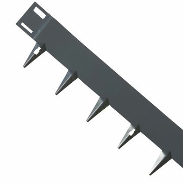 CORE EDGE 100mm Anthracite 5m Garden/Lawn Edging (Pack of 5x 1075mm)
