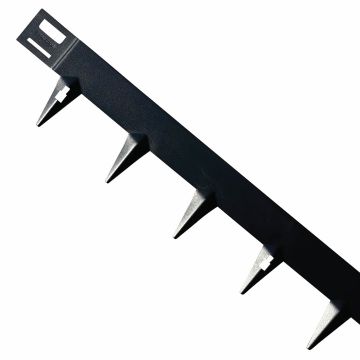 CORE EDGE 65mm Black 5m Garden/Lawn Edging (Pack of 5x 1075mm)