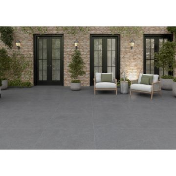 Core Coal 1000mm x 1000mm x 20mm Porcelain Paving