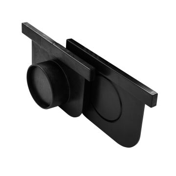 DekDrain Channel Drain End Cap Pair For 121x50x1000 Channels