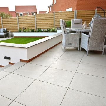 Burlingstone Marfil 600mm x 600mm x 20mm Porcelain Paving