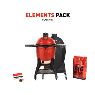 Kamado Joe Classic III Cart with Elements Pack