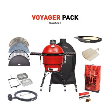 Kamado Joe Classic II Cart with Voyager Pack
