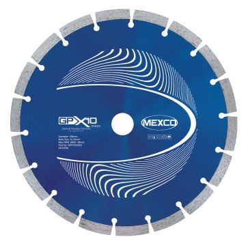 Mexco 300mm General Purpose Concrete 10mm Diamond Blade (22.23mm Bore)