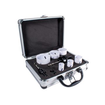 Mexco 9pc HSS Bi-Metal Holesaw Kit