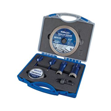 Mexco Diamond Blade and Tile Drill Kit