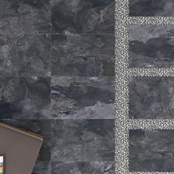 Okai Grafito 900mm x 600mm x 20mm Porcelain Paving