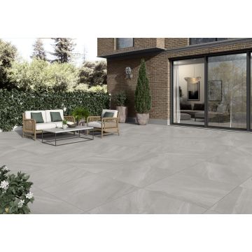 Pamstone Grey 1000mm x 1000mm x 20mm Porcelain Paving