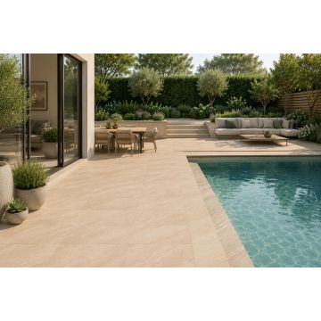 Pamstone Moka 900mm x 600mm x 20mm Porcelain Paving