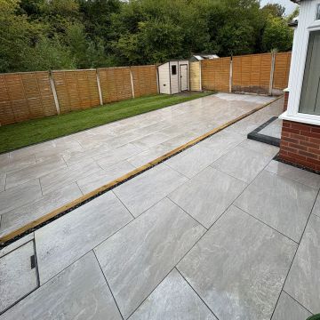 Sandstone Kandla Grey 900mm x 600mm x 20mm Porcelain Paving