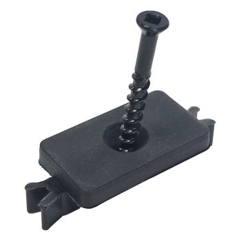 PavingPlace Composite Decking Clip - Black Nylon (100pcs)