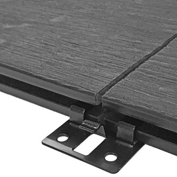 PavingPlace Composite Decking Clip - Black Stainless Steel (50pcs)