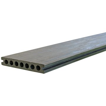 DriftDek Grey 142x22mm x 3.6m Composite Decking Board