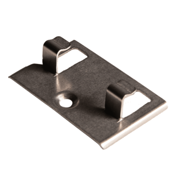 Composite Cladding Linear Slatted 2-Prong Starter Clip Vertical (12pcs)