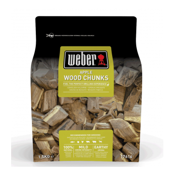 weber apple smoking wood chunks