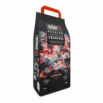 Weber Premium Lumpwood Charcoal 5kg Bag 17825