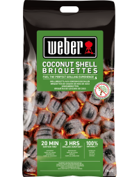 Weber Coconut Briquettes 8kg 18402